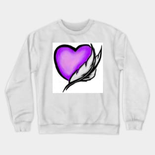 Heart lost its wings Crewneck Sweatshirt